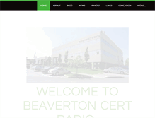 Tablet Screenshot of beavertoncertradio.org